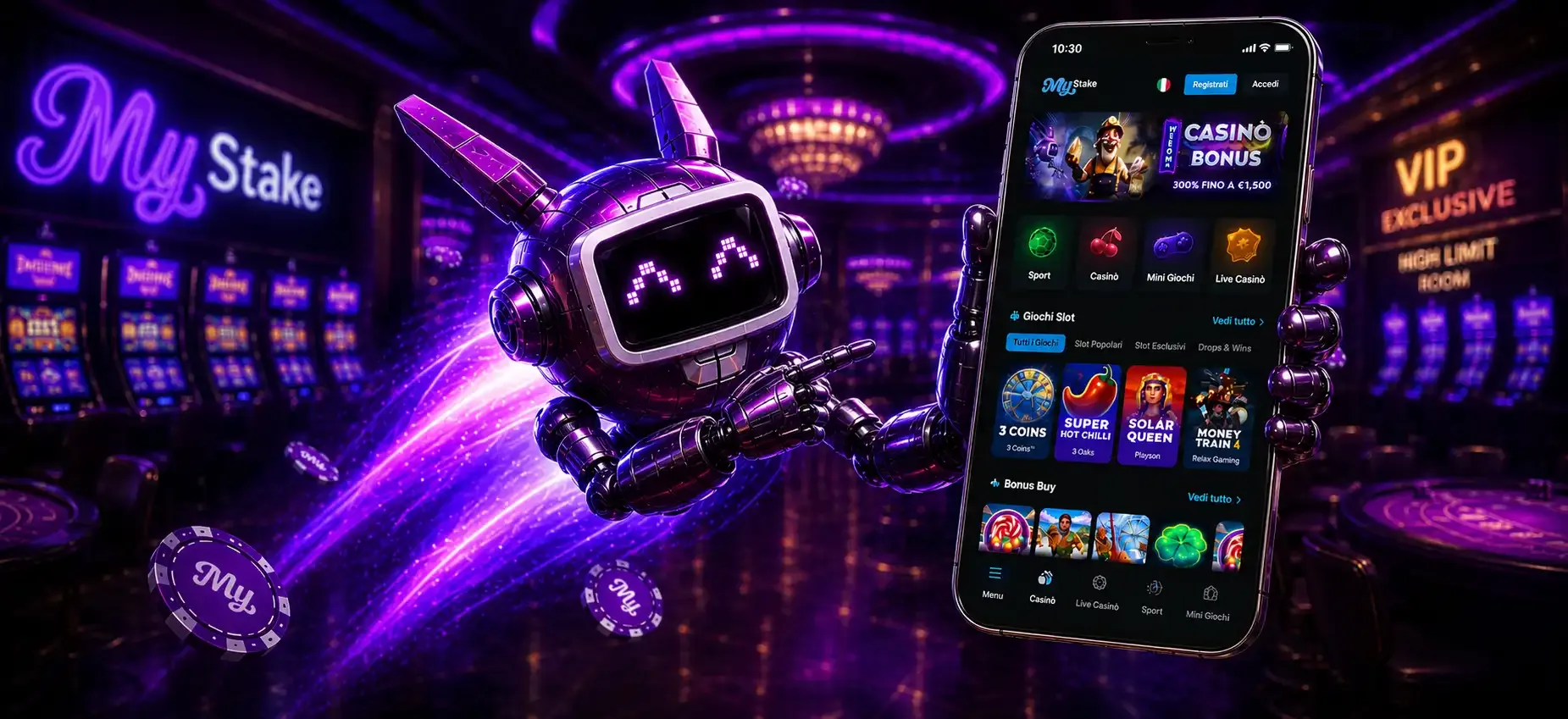 Mystake casinò applicazione per il mercato italiano